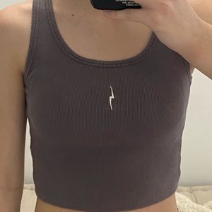 Garage lightning bolt tank